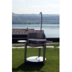 Fire Pit Stand INOX Dual System 800
